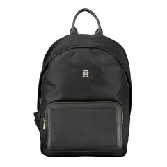 Tommy Hilfiger Black Polyester Women Backpack Tommy Hilfiger Retail Flare