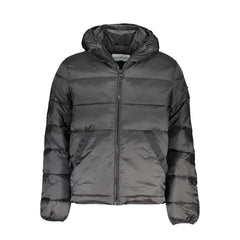 Calvin Klein Sleek Hooded Men's Jacket with Contrast Details Calvin Klein Retail Flare