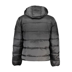 Calvin Klein Sleek Hooded Men's Jacket with Contrast Details Calvin Klein Retail Flare