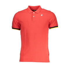K-WAY Elegant Pink Contrast Detail Polo Shirt K-WAY Retail Flare