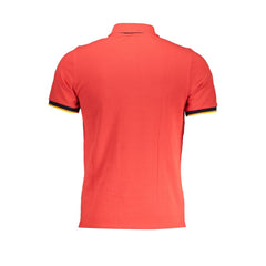 K-WAY Elegant Pink Contrast Detail Polo Shirt K-WAY Retail Flare