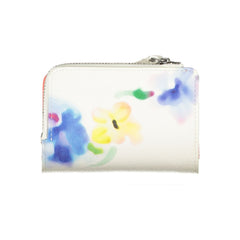 Desigual White Polyester Wallet Desigual Retail Flare