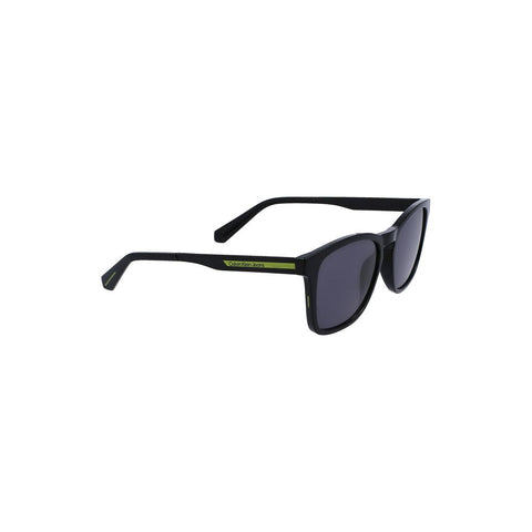 Calvin Klein Black Plastic Men Sunglass Calvin Klein Retail Flare