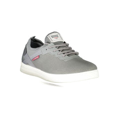Carrera Gray Polyester Sneaker Carrera Retail Flare