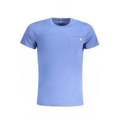 K-WAY Blue Cotton T-Shirt K-WAY Retail Flare