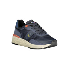 Blauer Blue Polyester Sneaker Blauer Retail Flare