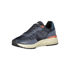 Blauer Blue Polyester Sneaker Blauer Retail Flare