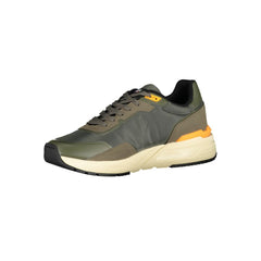 Blauer Green Polyester Sneaker Blauer Retail Flare