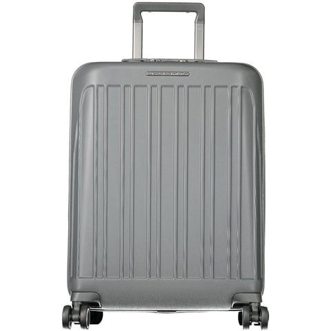 Piquadro Gray Polycarbonate Men Luggage Piquadro Retail Flare