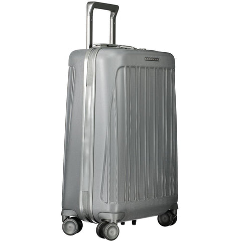 Piquadro Gray Polycarbonate Men Luggage Piquadro Retail Flare