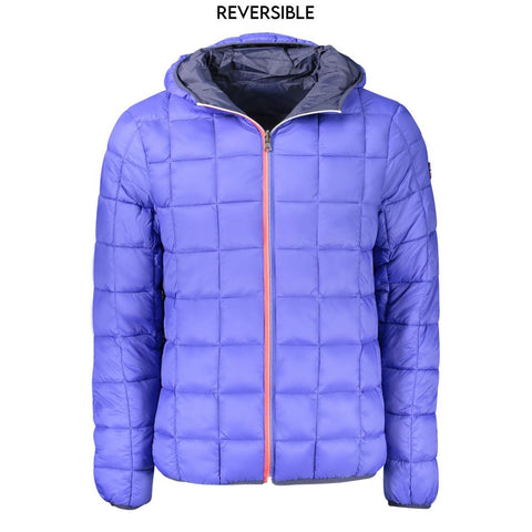 Norway 1963 Blue Polyamide Men Jacket Norway 1963 Retail Flare