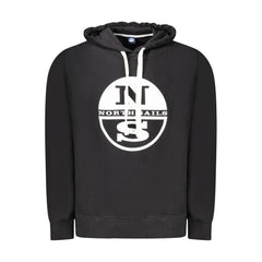 North Sails Black Cotton Men Sweater North Sails Retail Flare