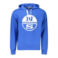 North Sails Blue Cotton Men Sweater North Sails Retail Flare