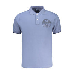 North Sails Blue Cotton Men Polo Shirt North Sails Retail Flare