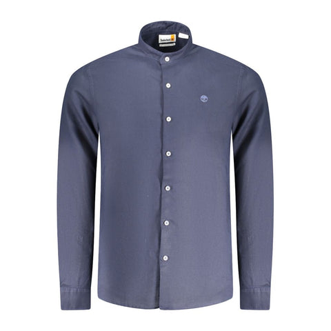 Timberland Blue Cotton Shirt Timberland Retail Flare