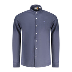 Timberland Blue Cotton Shirt Timberland Retail Flare