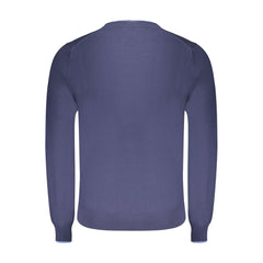 North Sails Blue Cotton Men Sweater North Sails Retail Flare