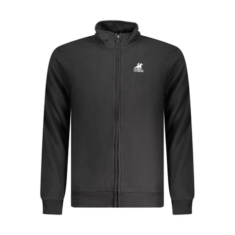 U.S. Grand Polo Black Cotton Sweater U.S. Grand Polo Retail Flare