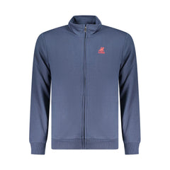 U.S. Grand Polo Blue Cotton Sweater U.S. Grand Polo Retail Flare