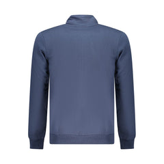 U.S. Grand Polo Blue Cotton Sweater U.S. Grand Polo Retail Flare