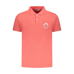 Trussardi Pink Cotton Men Polo Shirt Trussardi Retail Flare