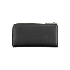 Tommy Hilfiger Black Polyethylene Women Wallet Tommy Hilfiger Retail Flare