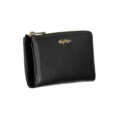 Tommy Hilfiger Black Polyethylene Women Wallet Tommy Hilfiger Retail Flare