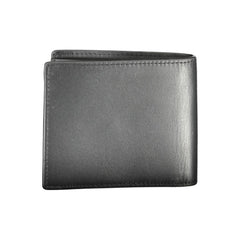 Tommy Hilfiger Black Leather Men Wallet Tommy Hilfiger Retail Flare