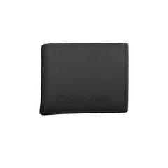 Calvin Klein Black Polyester Men Wallet Calvin Klein Retail Flare