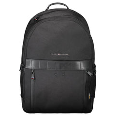 Tommy Hilfiger Black Nylon Men Backpack Tommy Hilfiger Retail Flare