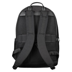 Tommy Hilfiger Black Nylon Men Backpack Tommy Hilfiger Retail Flare
