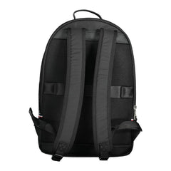 Tommy Hilfiger Black Polyester Men Backpack Tommy Hilfiger Retail Flare