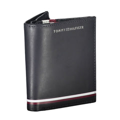 Tommy Hilfiger Blue Leather Men Wallet Tommy Hilfiger Retail Flare