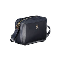 Tommy Hilfiger Blue Polyester Handbag Tommy Hilfiger Retail Flare
