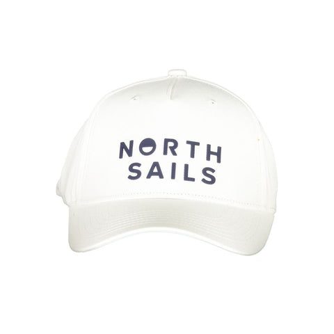 North Sails White Cotton Hats & Cap North Sails Retail Flare