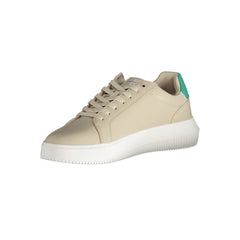 Calvin Klein Beige Polyester Sneaker Calvin Klein Retail Flare