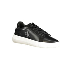 Calvin Klein Black Polyester Sneaker Calvin Klein Retail Flare