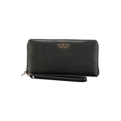 Guess Jeans Black Polyethylene Wallet Guess Jeans Retail Flare