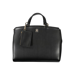 Tommy Hilfiger Black Polyethylene Women Handbag Tommy Hilfiger Retail Flare