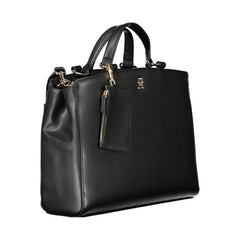 Tommy Hilfiger Black Polyethylene Women Handbag Tommy Hilfiger Retail Flare