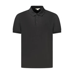 Calvin Klein Black Cotton Men Polo Shirt Calvin Klein Retail Flare