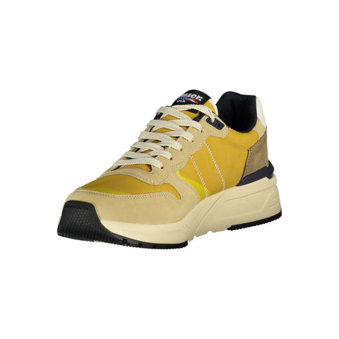 Blauer Beige Polyester Men Sneaker Blauer Retail Flare