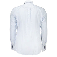 Harmont & Blaine Elegant Striped Button-Down Cotton Shirt Harmont & Blaine Retail Flare