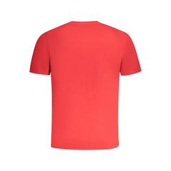 North Sails Red Cotton Men T-Shirt North Sails Retail Flare
