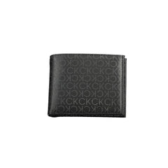 Calvin Klein Black Polyester Men Wallet Calvin Klein Retail Flare