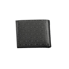 Calvin Klein Black Polyester Men Wallet Calvin Klein Retail Flare