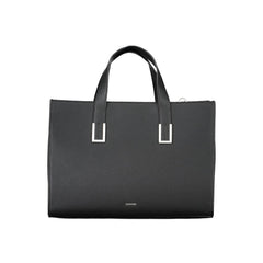 Calvin Klein Black Polyester Women Handbag Calvin Klein Retail Flare