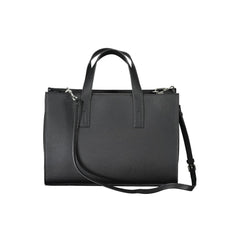 Calvin Klein Black Polyester Women Handbag Calvin Klein Retail Flare