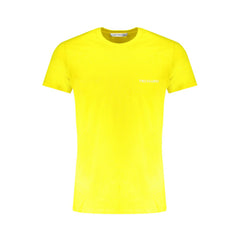 Trussardi Yellow Cotton T-Shirt Trussardi Retail Flare