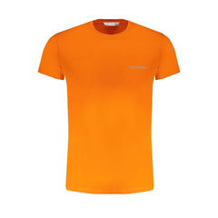 Trussardi Orange Cotton T-Shirt Trussardi Retail Flare